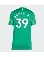 Newcastle United Bruno Guimaraes #39 Vieraspaita Naisten 2025-26 Lyhythihainen